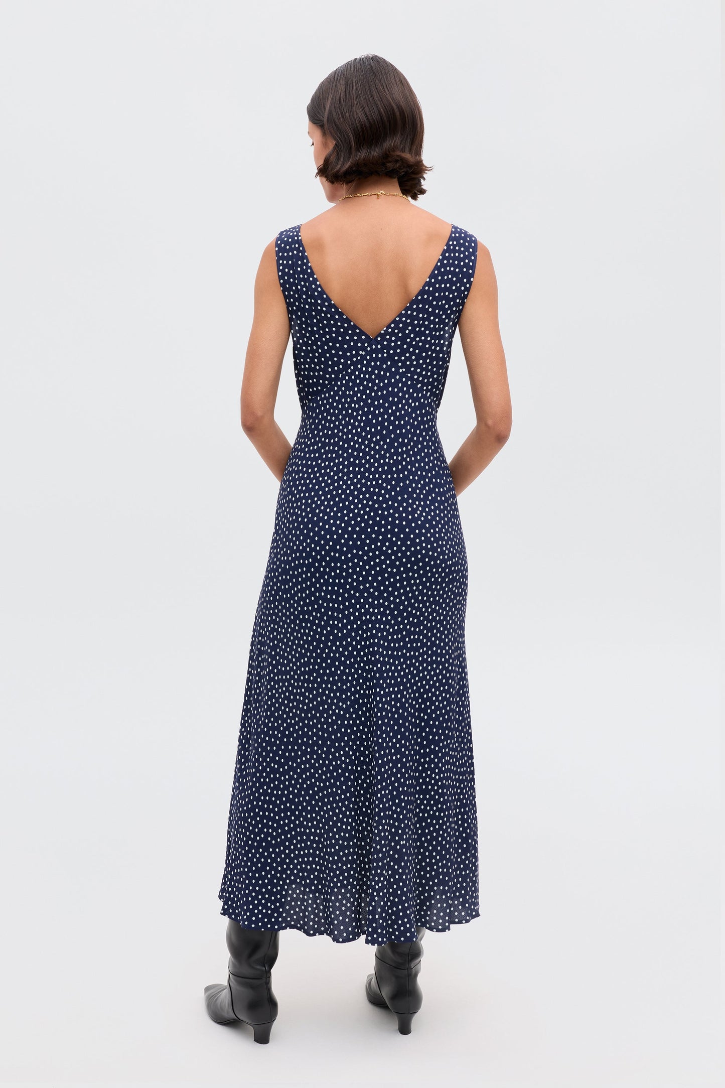 Sandrine - Mini Dot Navy