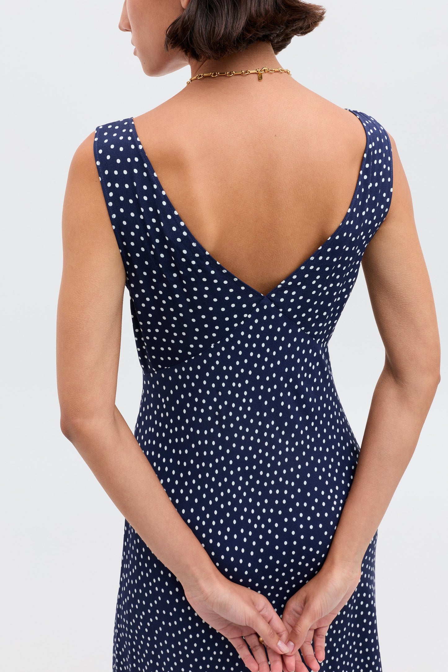 Sandrine - Mini Dot Navy