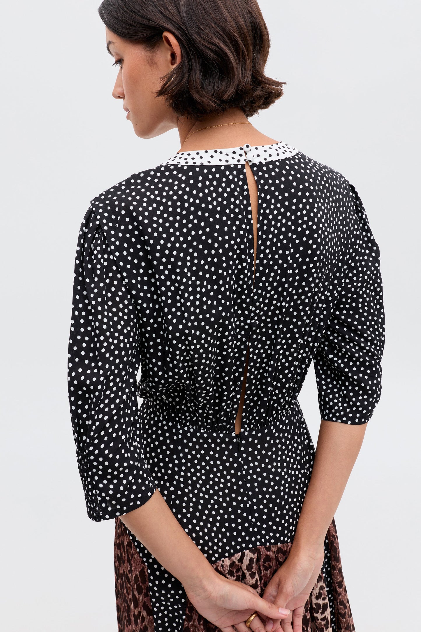 meg - leopard polka dot