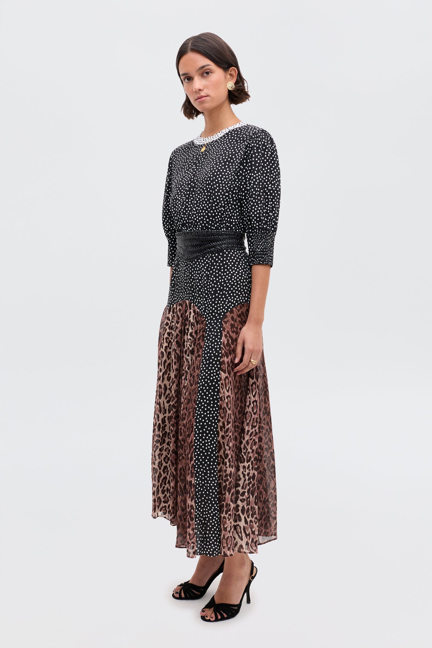 meg - leopard polka dot
