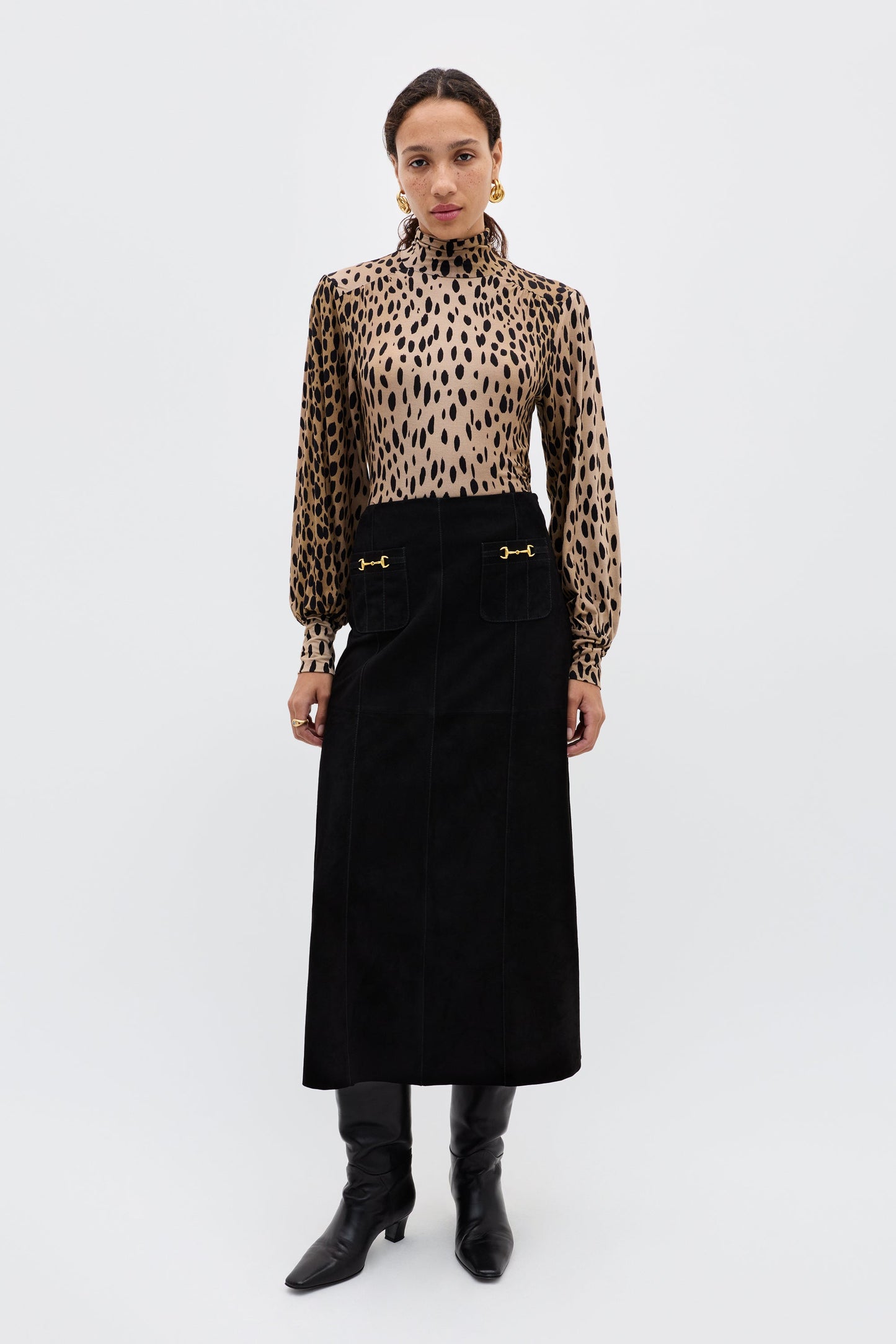 Suki - Antelope Spot Black
