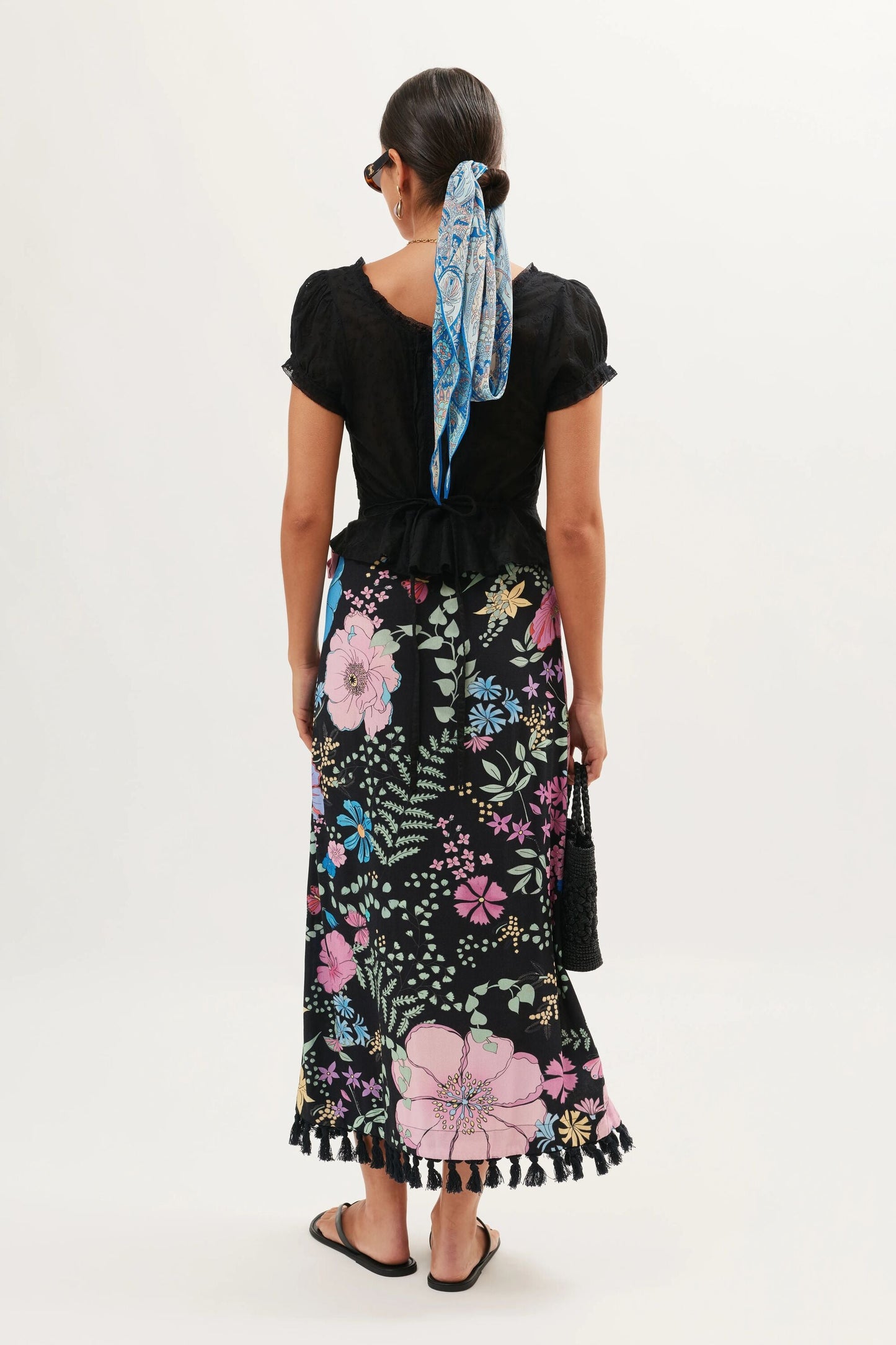 Parisa - Bhatia Floral Black