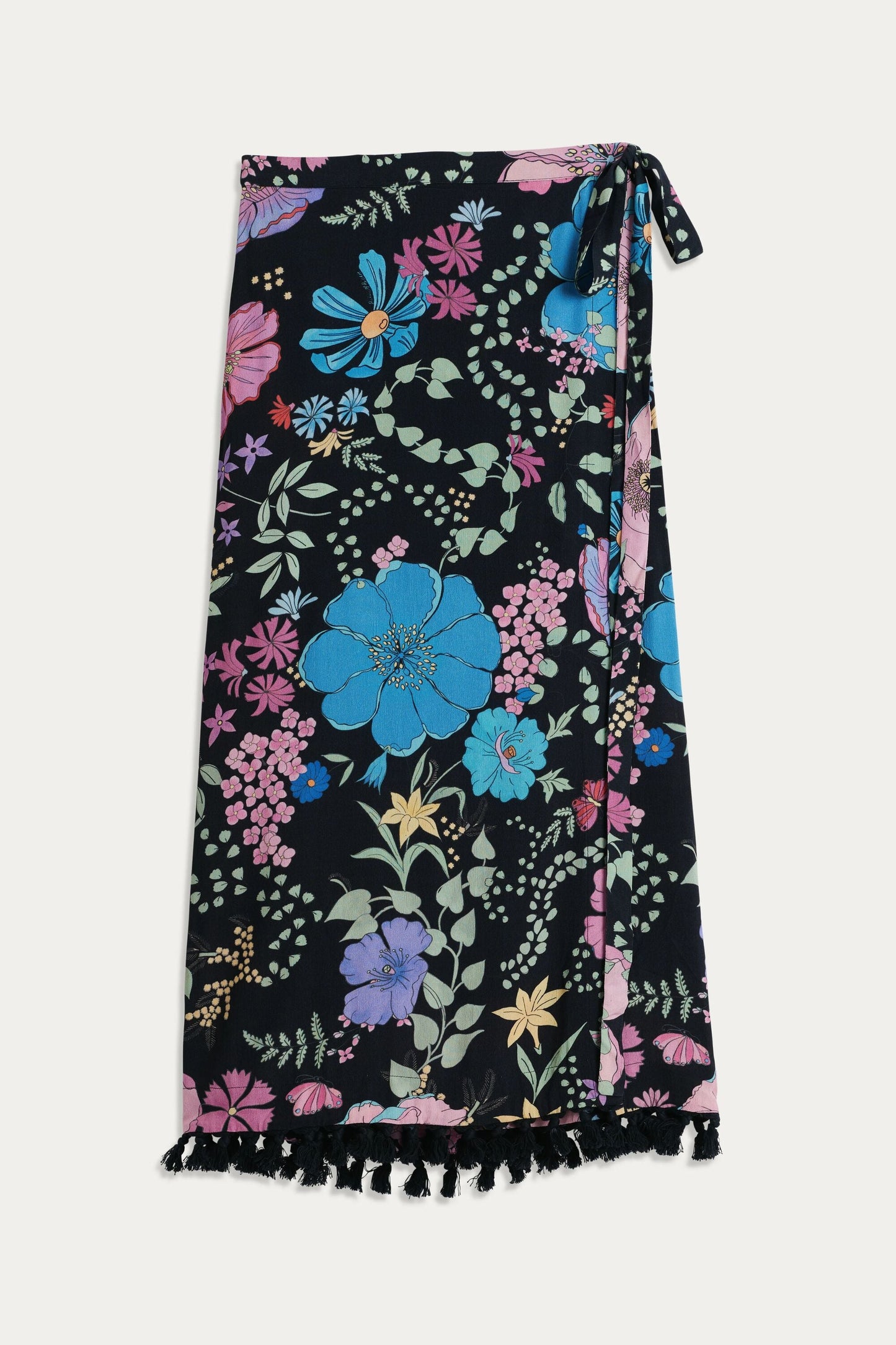 Parisa - Bhatia Floral Black