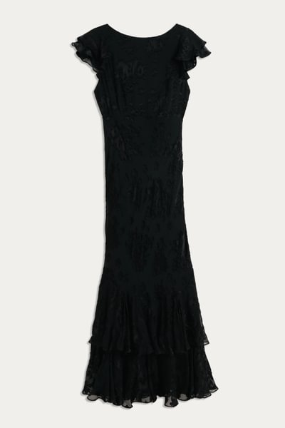 Ordinia - Bouquet Devoré Black