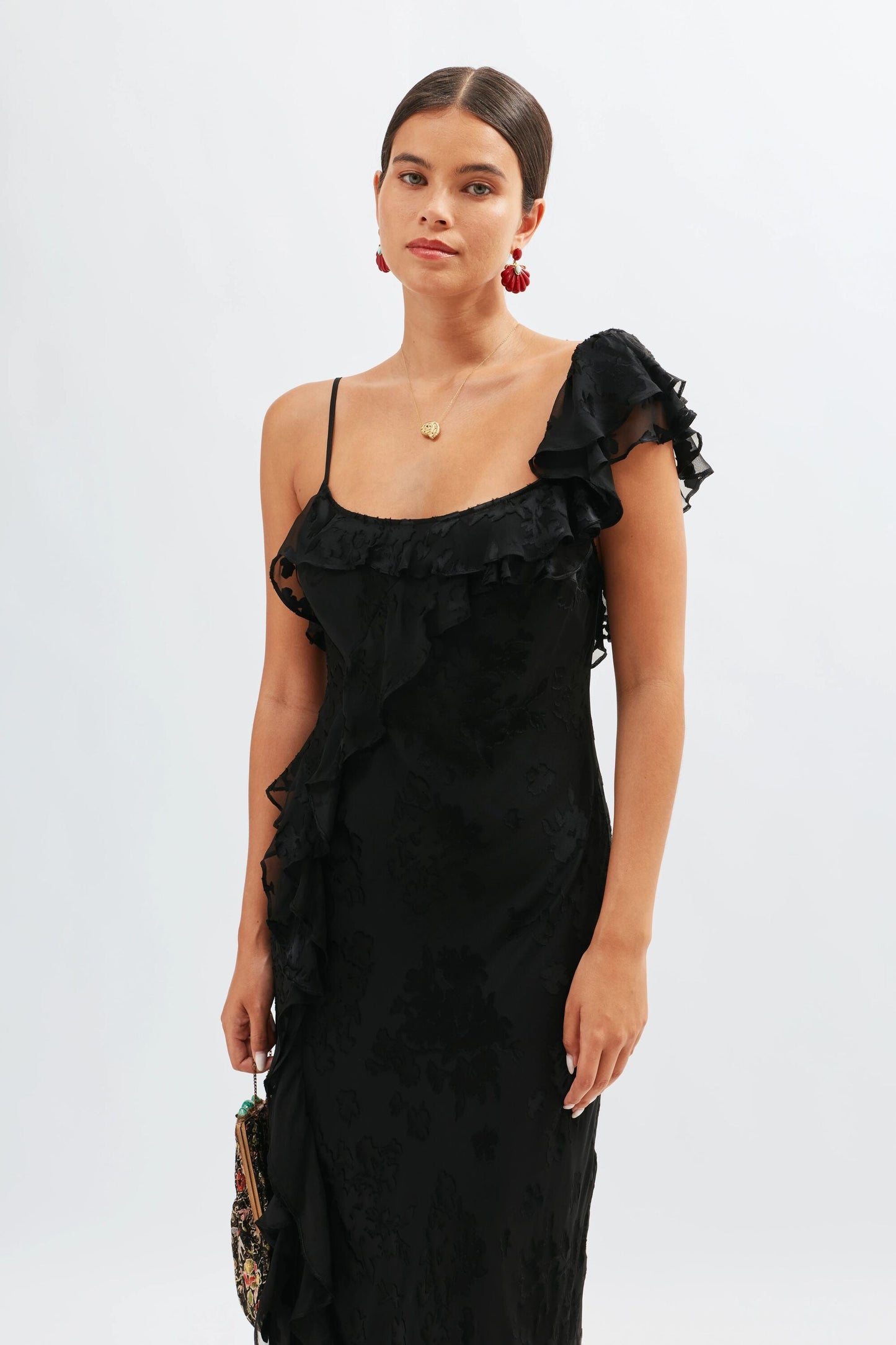Ester - Bouquet Devoré Black