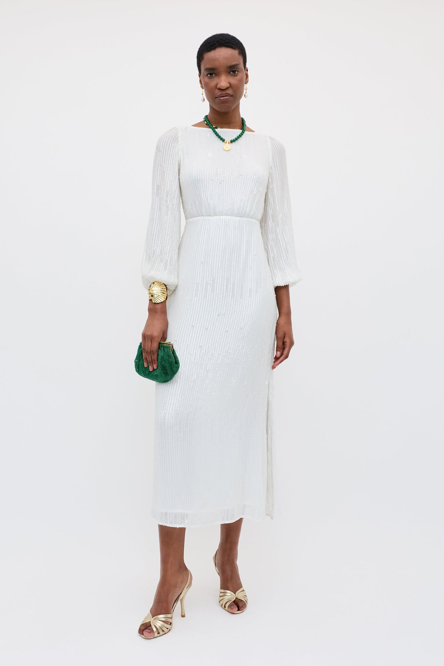Coco - Ivory Sequin