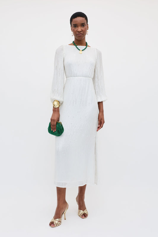 Coco - Ivory Sequin