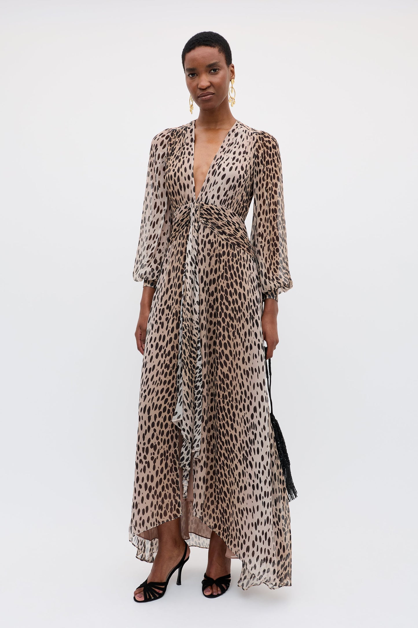 Meera - Antelope Spot Black