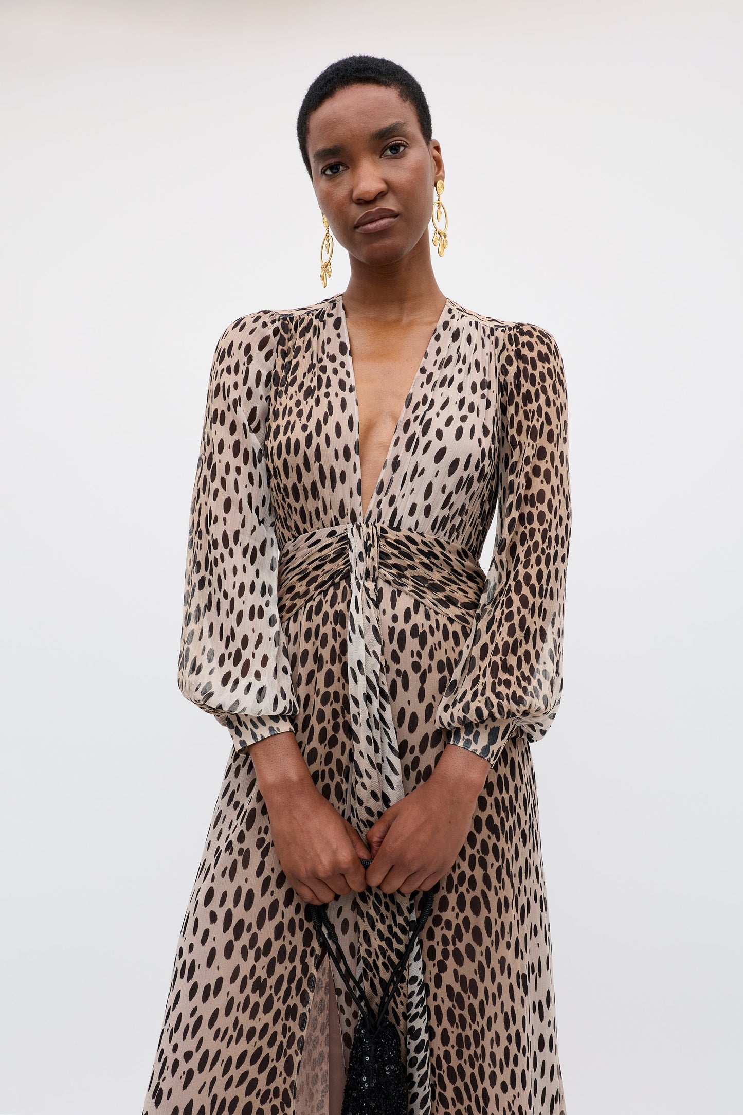 Meera - Antelope Spot Black