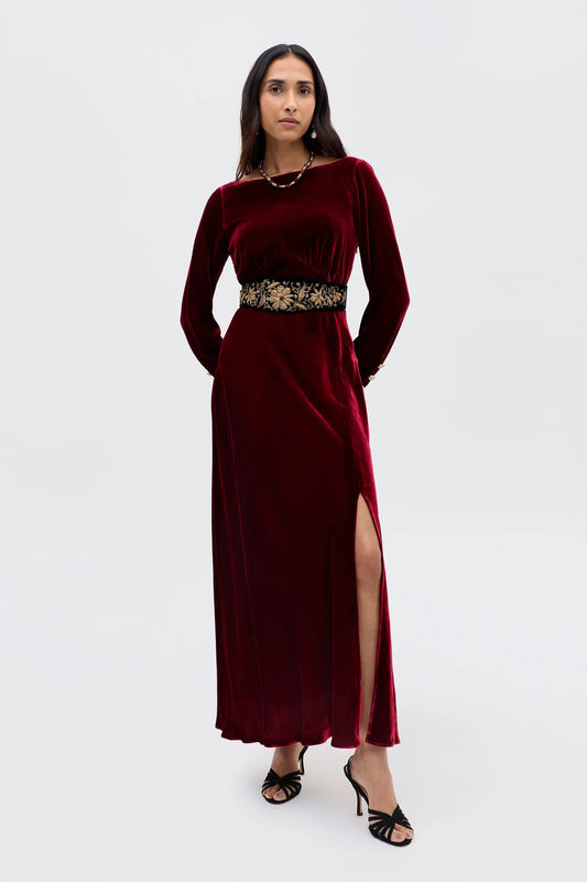 Devina - Burgundy