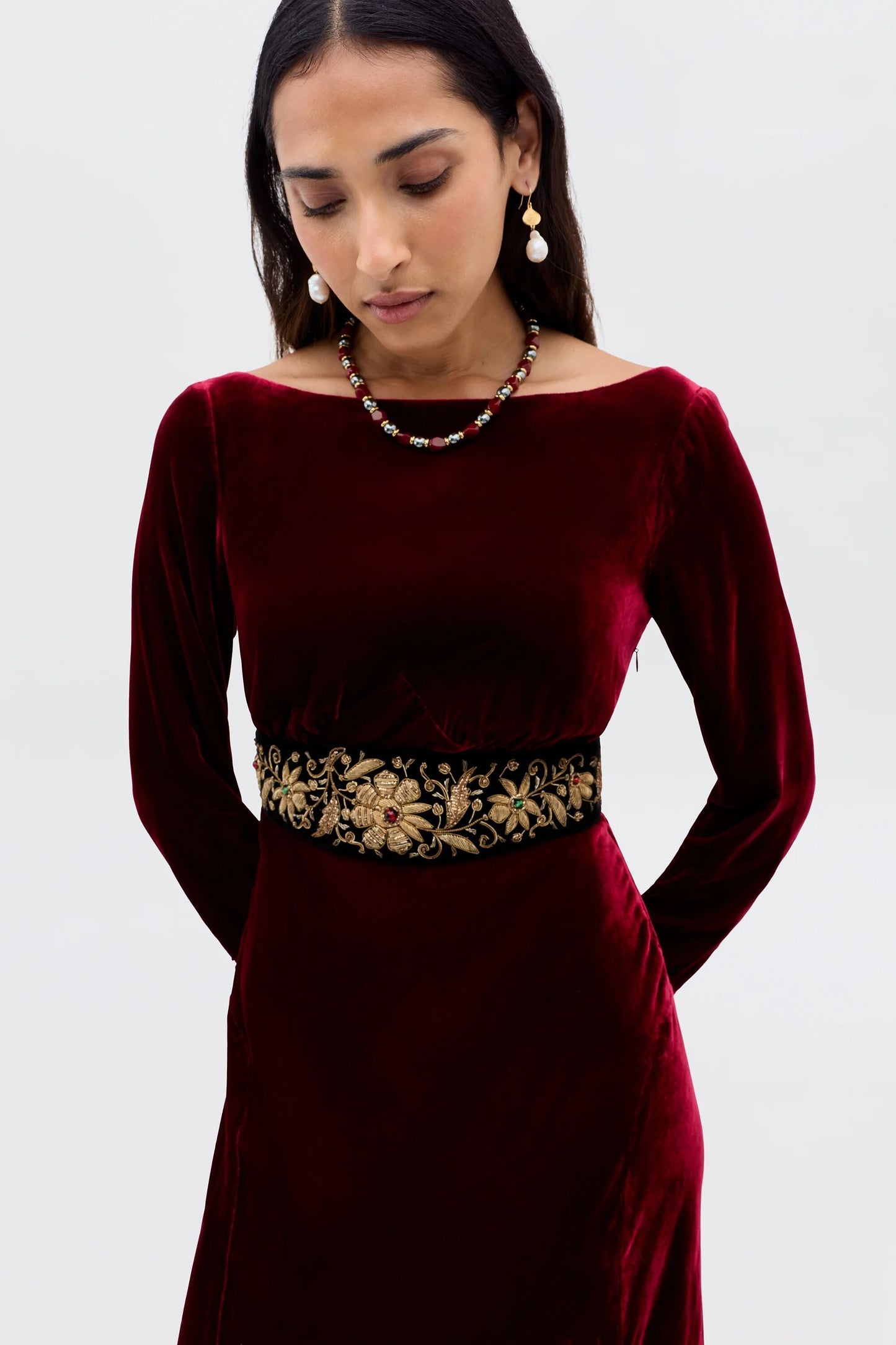 Devina - Burgundy