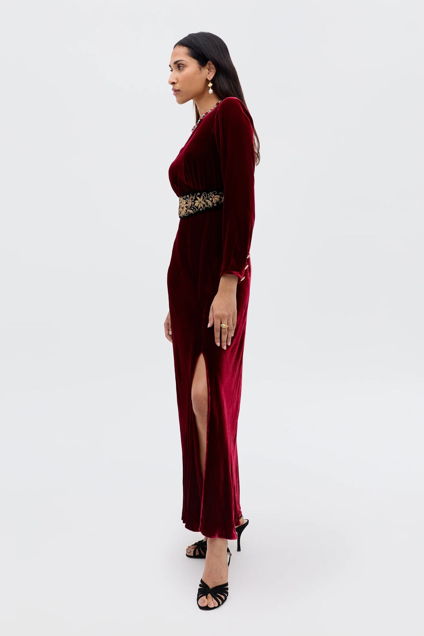 Devina - Burgundy