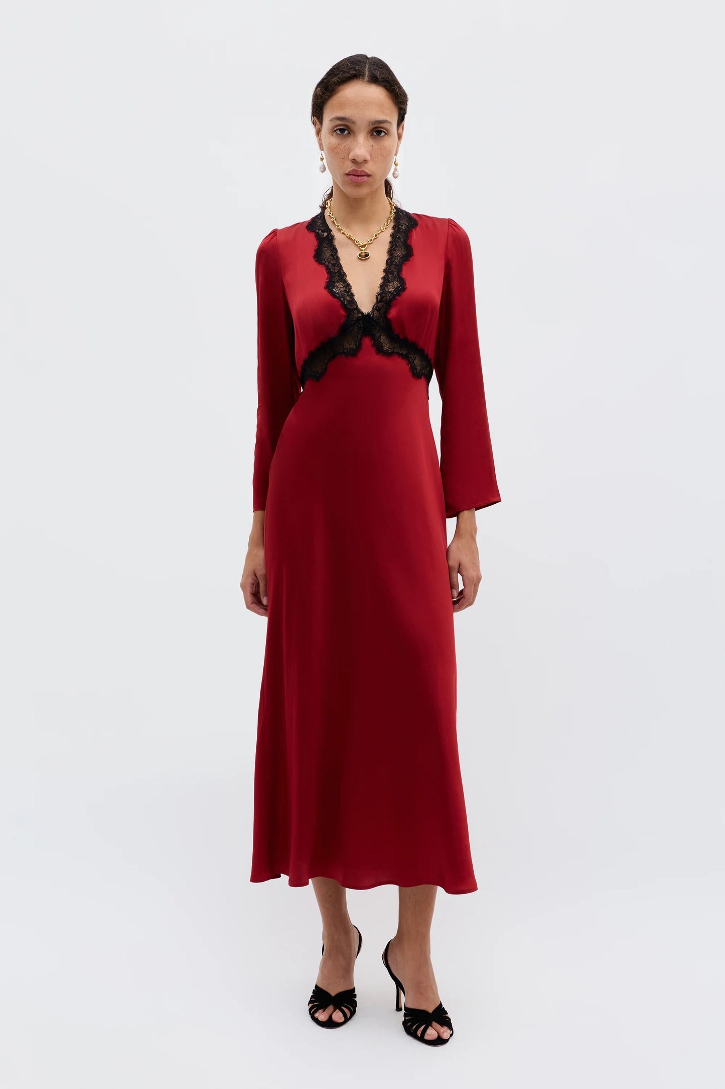 Debra - Burgundy