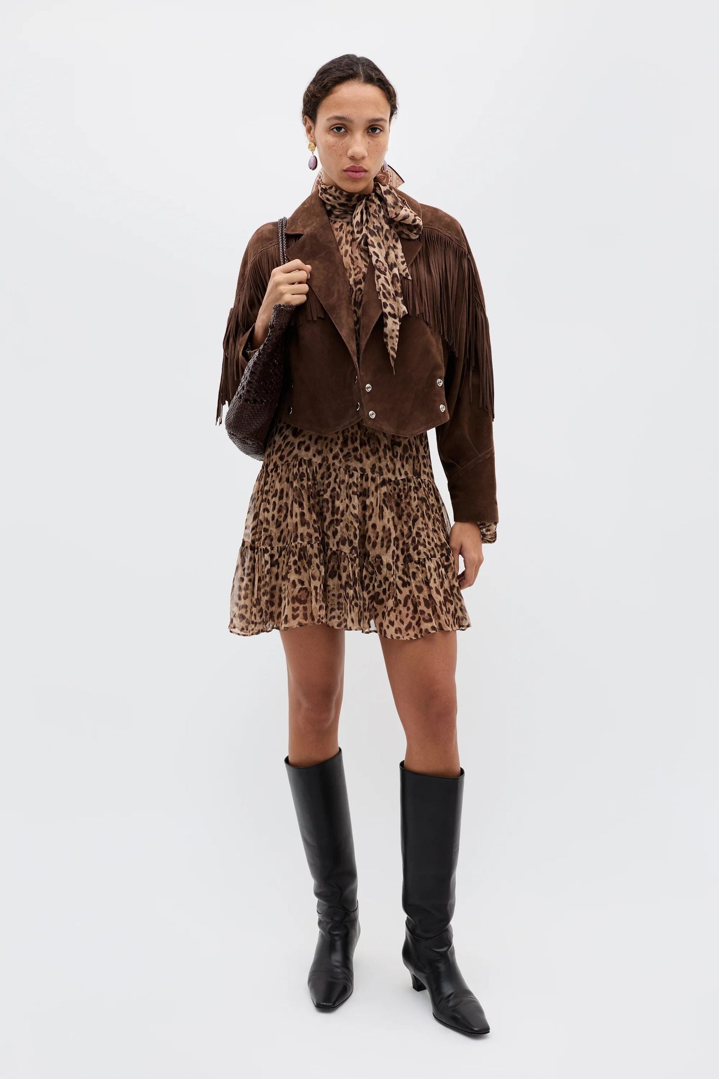 Anaya - Mila Leopard Brown
