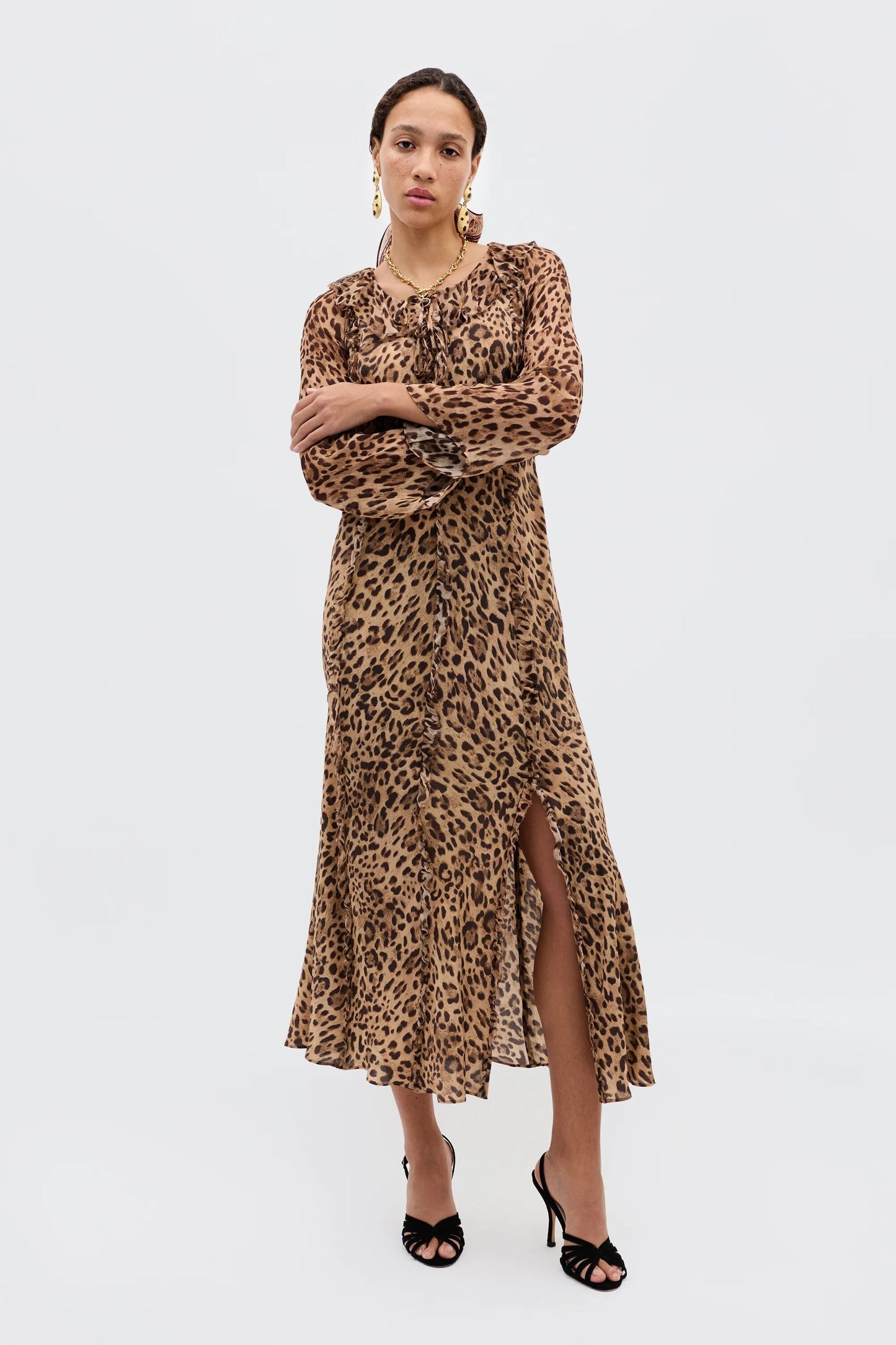 Coralyn - Mila Leopard Brown