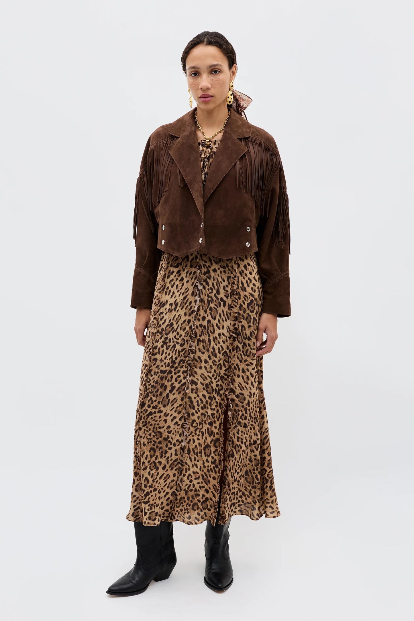 Coralyn - Mila Leopard Brown