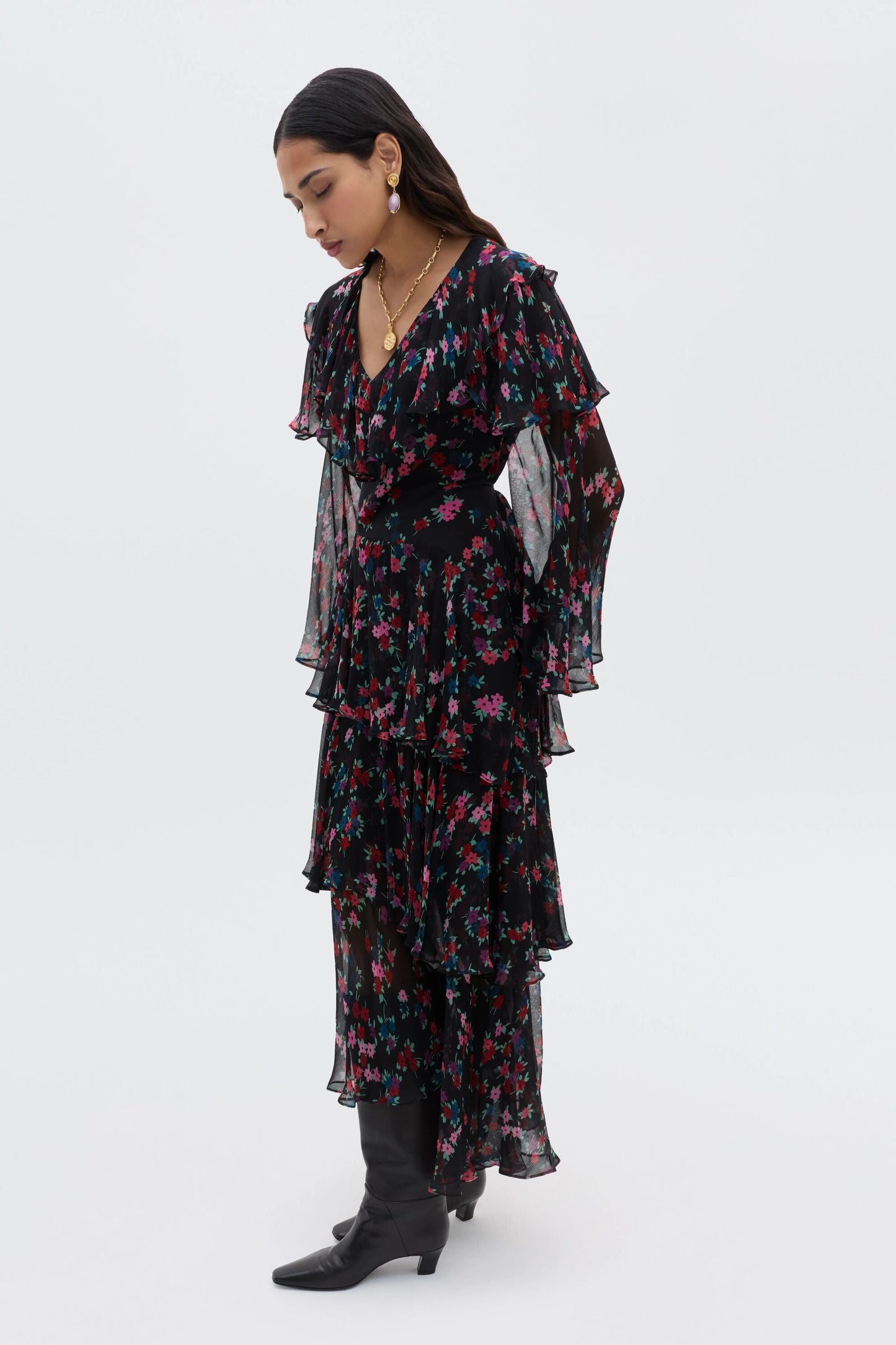 Loralyn - City Floral Black