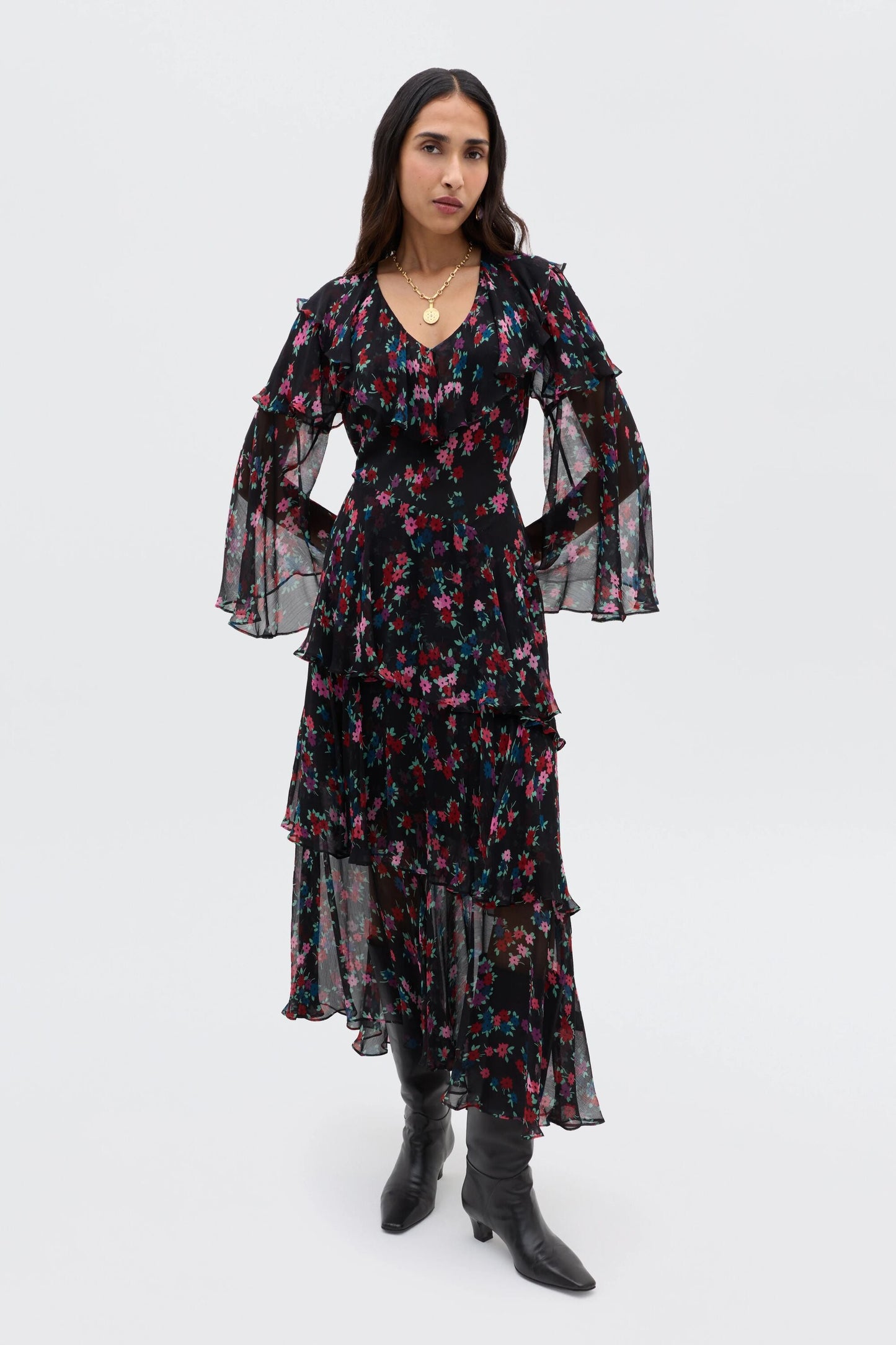 Loralyn - City Floral Black