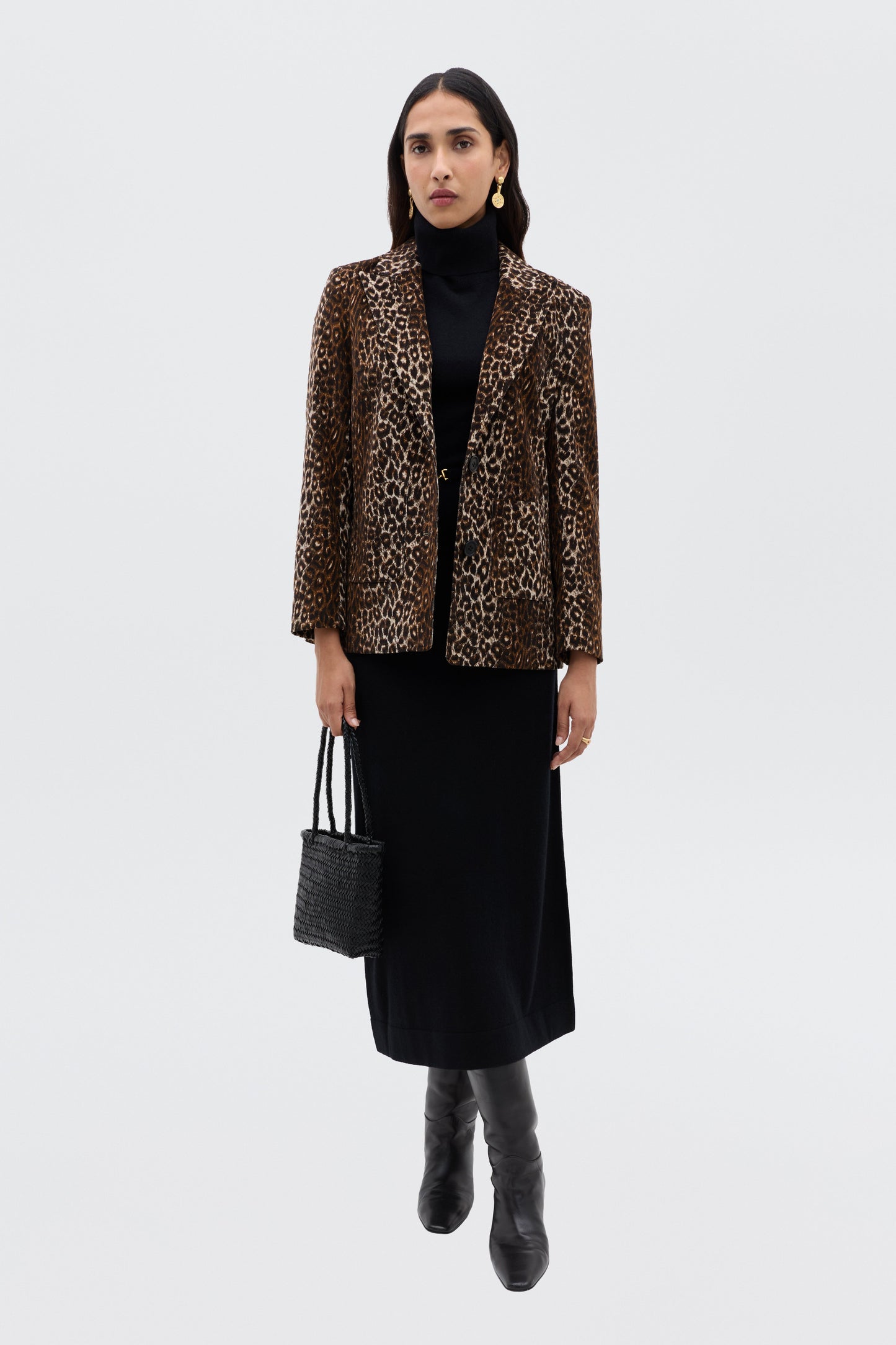 Xander - Lyra Leopard Black