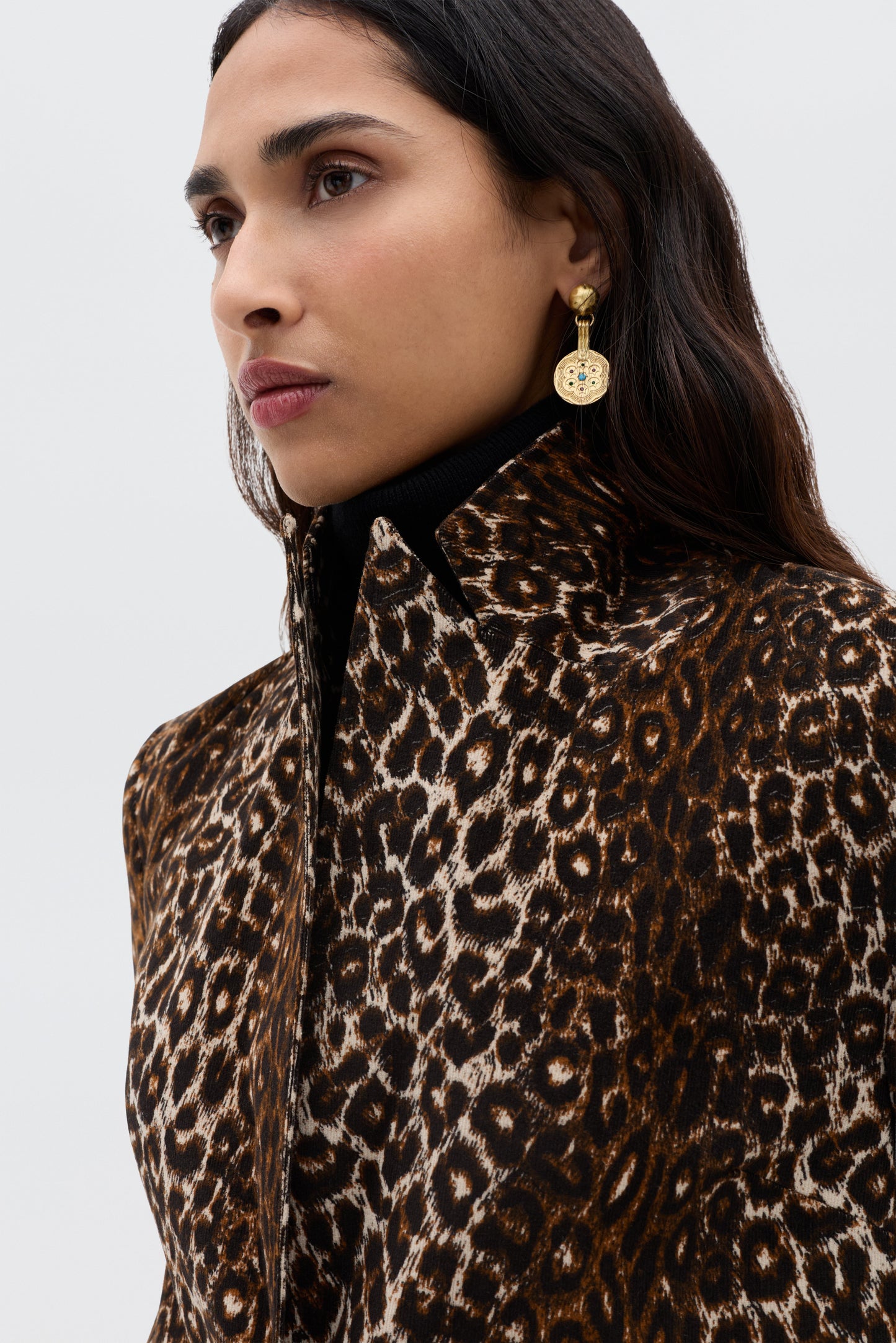Xander - Lyra Leopard Black