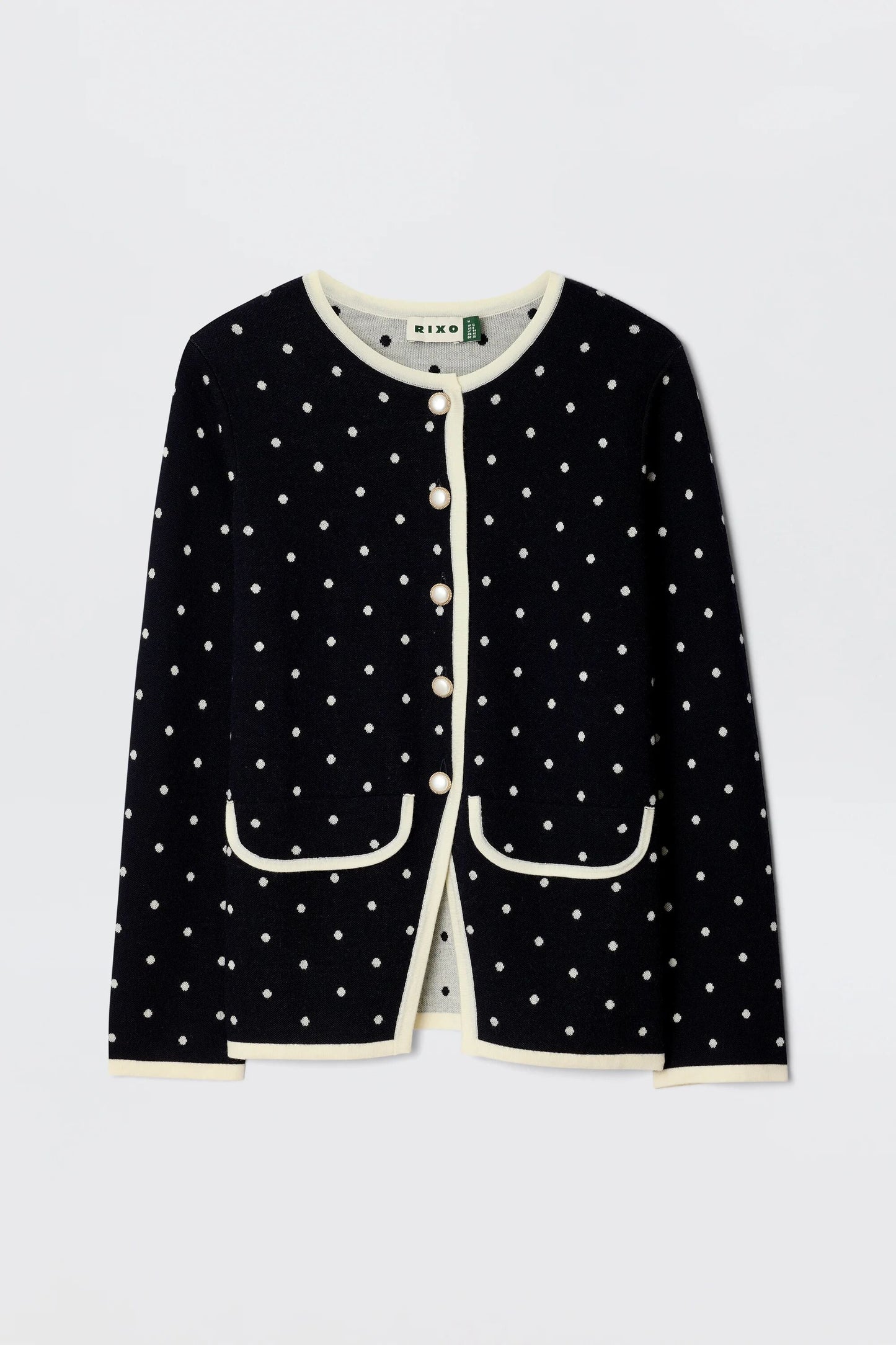 Mirja - City Spot Jacquard Navy