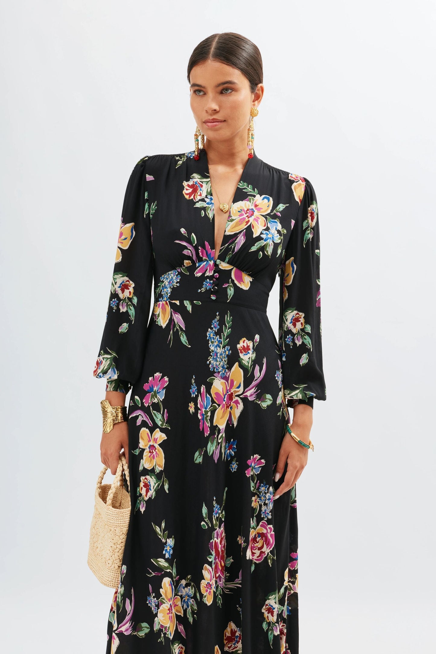 Trula  -  Vintage Bloom Black