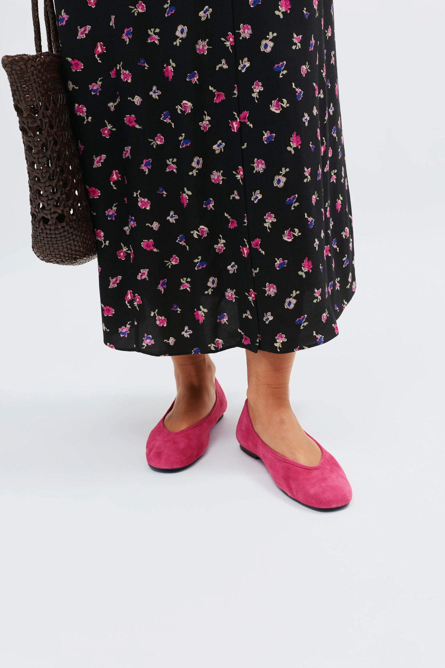 Florrie  -  French Ditsy Black