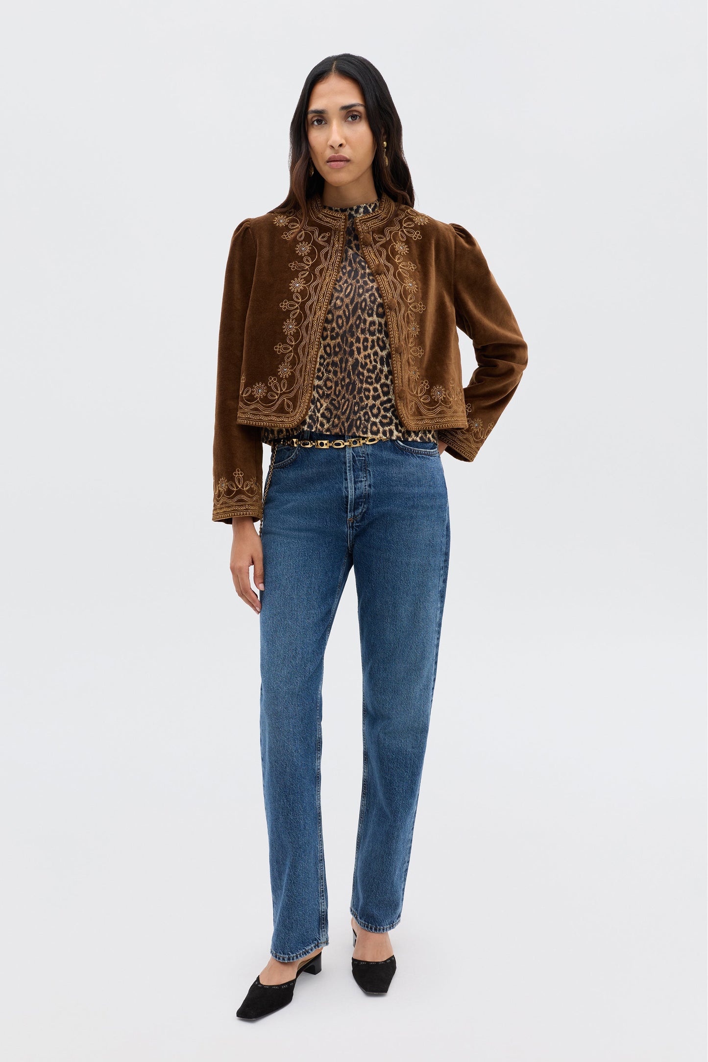 Phaedra  -  Lyra Leopard Black